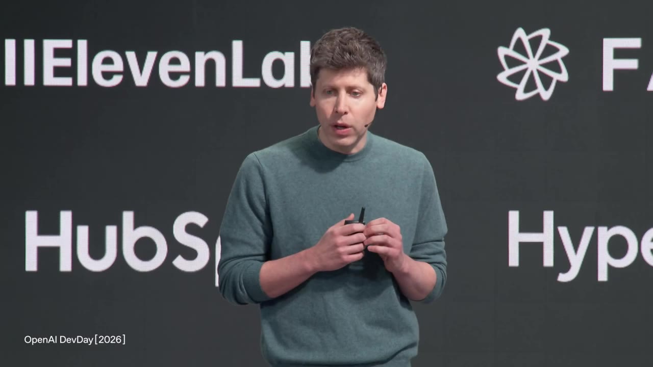 Photo from OpenAI DevDay keynote's update