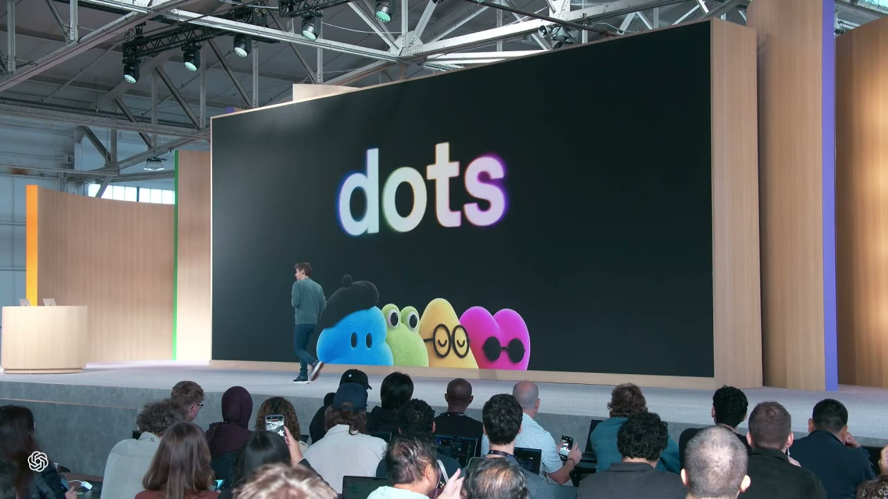 Photo from OpenAI DevDay keynote's update