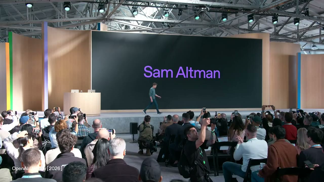 Photo from OpenAI DevDay keynote's update