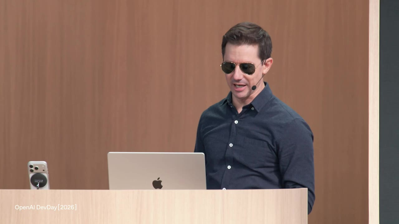 Photo from OpenAI DevDay keynote's update